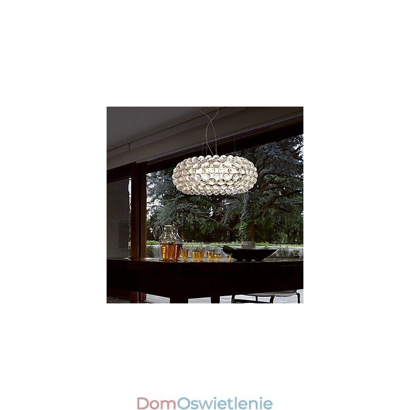 Lampa wisząca z koralików z 1 światłem