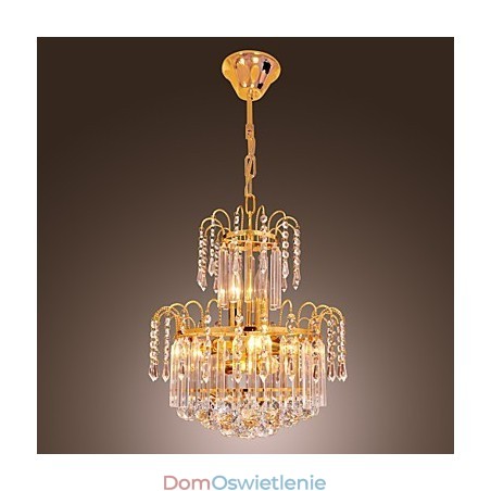 Luksusowy kryształowy żyrandol z 7 światłami