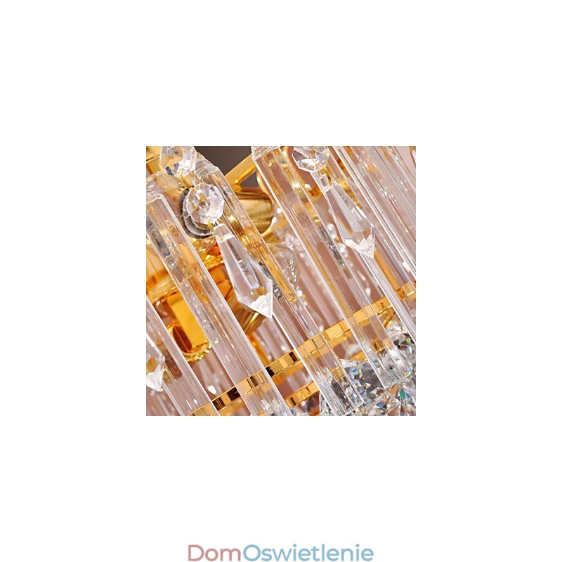 Luksusowy kryształowy żyrandol z 7 światłami