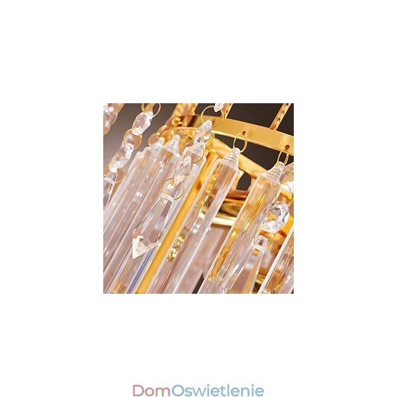 Luksusowy kryształowy żyrandol z 7 światłami