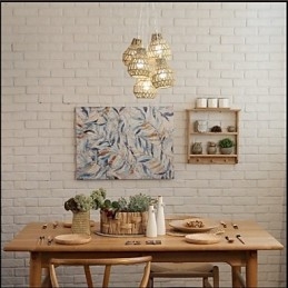 Żyrandol Cage Rope Creative RETRO Art 5 Head