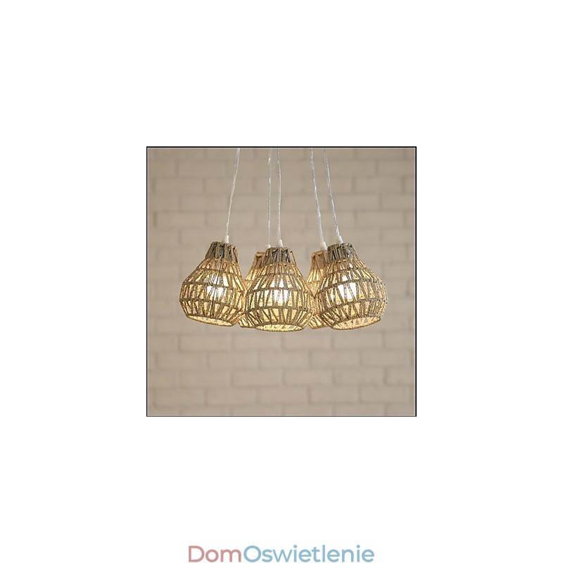 Żyrandol Cage Rope Creative RETRO Art 5 Head