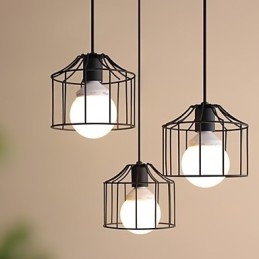1 Lampa wisząca metalowa Country Lights