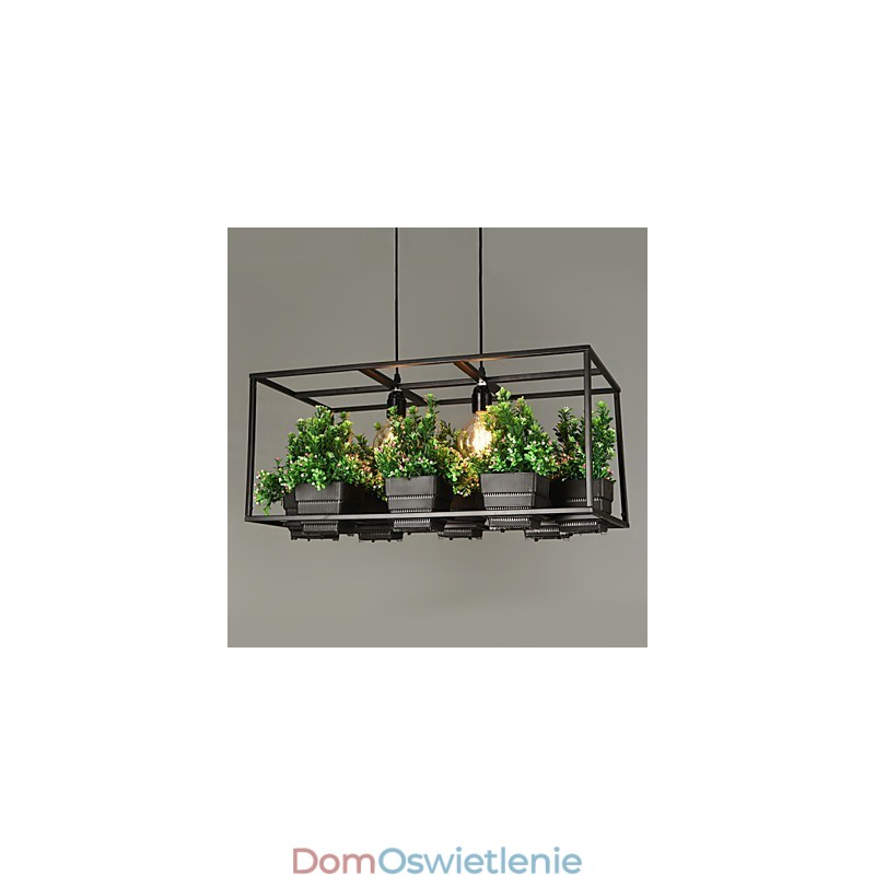 Nowoczesna, współczesna, dekoracyjna lampa wisząca (bez roślin)