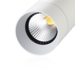 GE 05032 8W 136mm 1 Światło Mini Lampa wisząca Pudrowa biel z aluminium