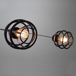 Retro Designers Metalowa lampa wisząca