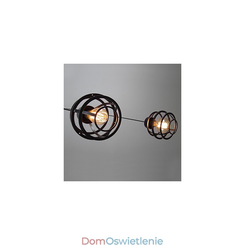 Retro Designers Metalowa lampa wisząca