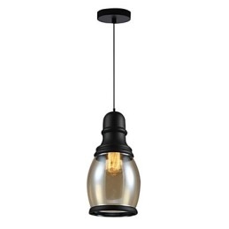 Oświetlenie retro Loft Lights Szklana lampa wisząca