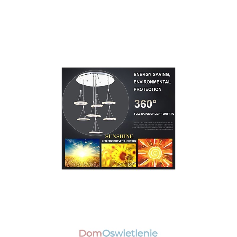 Oświetlenie wiszące do biura 63W