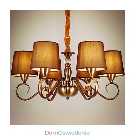 Rustykalny domek w stylu vintage mini, metalowy żyrandol galwanizowany Rustykalny domek w stylu vintage mini, metalowy żyrandol galwanizowany
