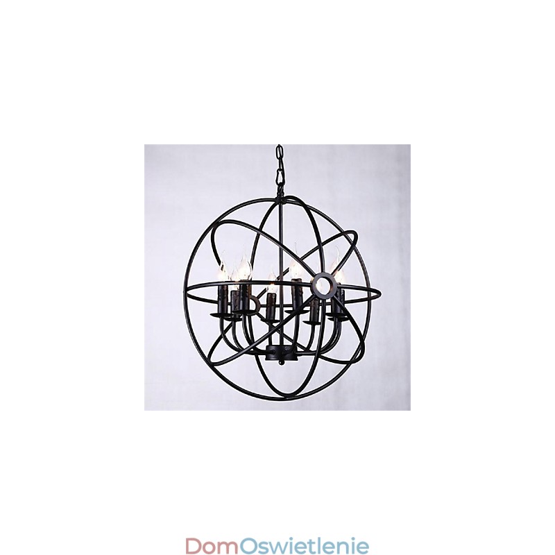 Żyrandol w stylu miniaturowym, lampa wisząca, nowoczesny, współczesny, tradycyjny, klasyczny, rustykalny, domek, retro, latarnia, wiejski, globus
