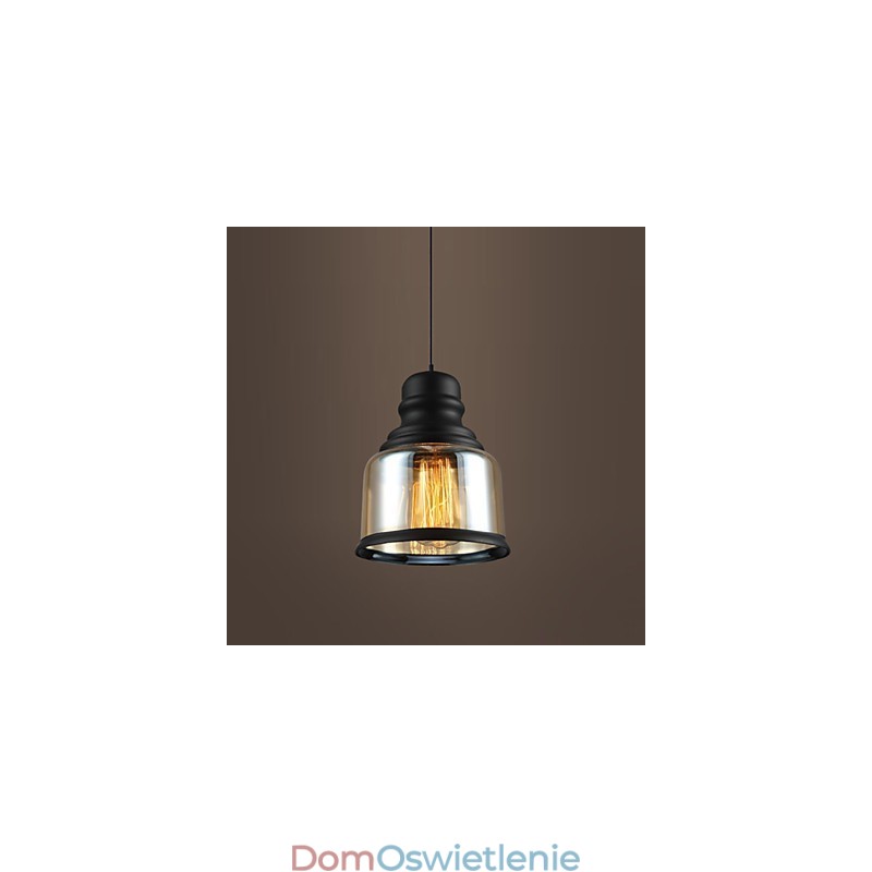Oświetlenie retro Loft Lights Szklana lampa wisząca