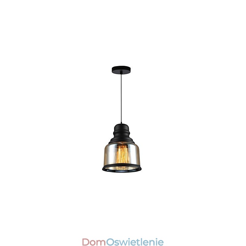 Oświetlenie retro Loft Lights Szklana lampa wisząca