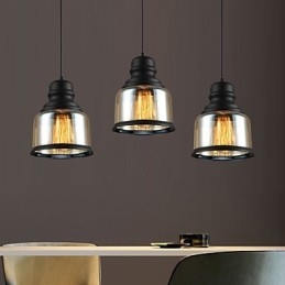 Oświetlenie retro Loft Lights Szklana lampa wisząca