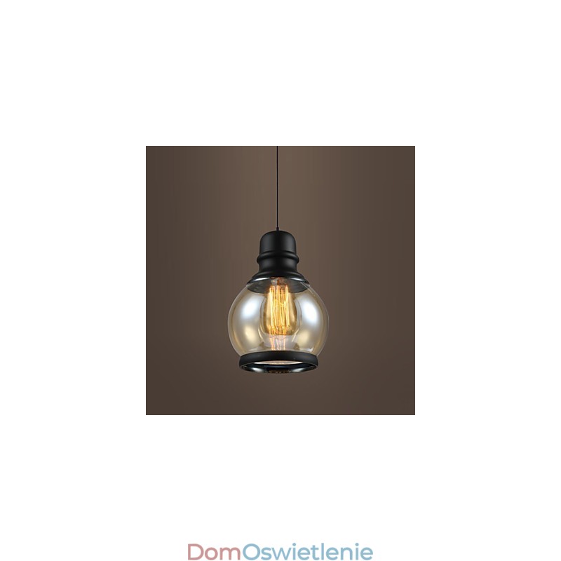 Oświetlenie retro Loft Lights Szklana lampa wisząca