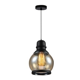 Oświetlenie retro Loft Lights Szklana lampa wisząca