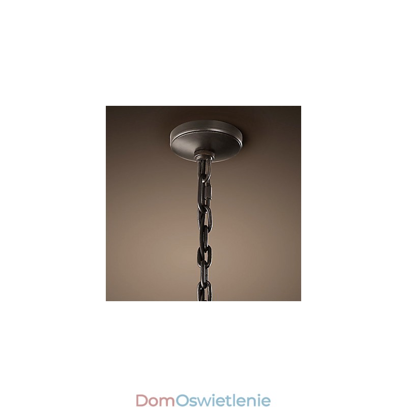 2-punktowa lampa wisząca z przezroczystym kloszem