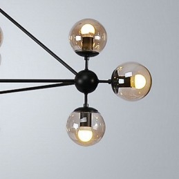 Wisząca lampa metalowa Country Painting Garaż