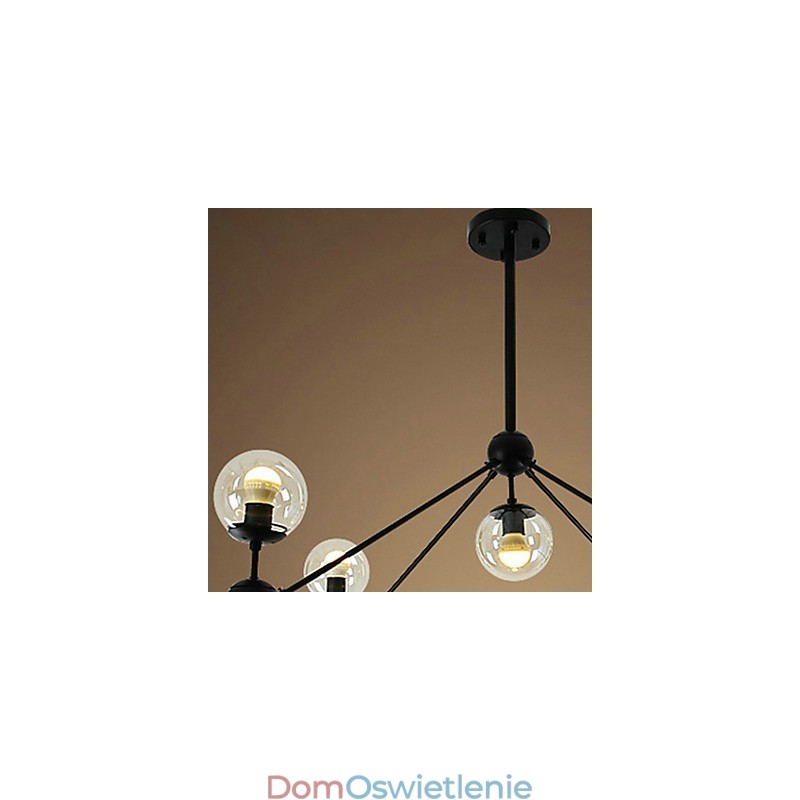 Wisząca lampa metalowa Country Painting Garaż