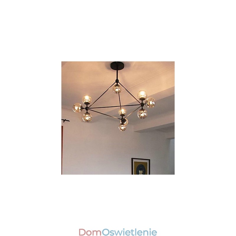 Wisząca lampa metalowa Country Painting Garaż