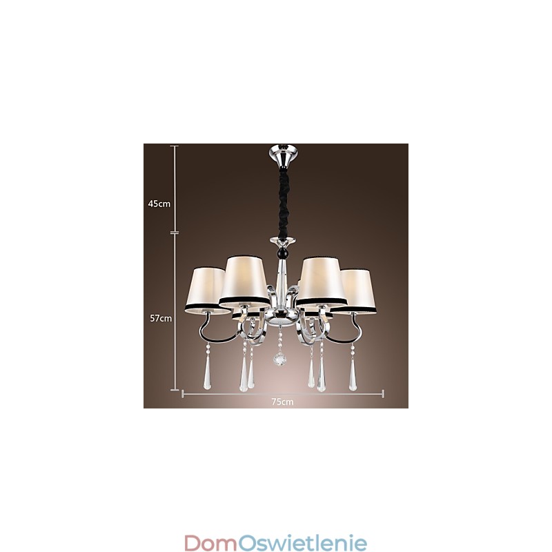 Nowoczesny Współczesny Tradycyjny Klasyczny Rustykalny Domek Vintage Wyspa Chromowany Metalowy Żyrandol Jadalnia