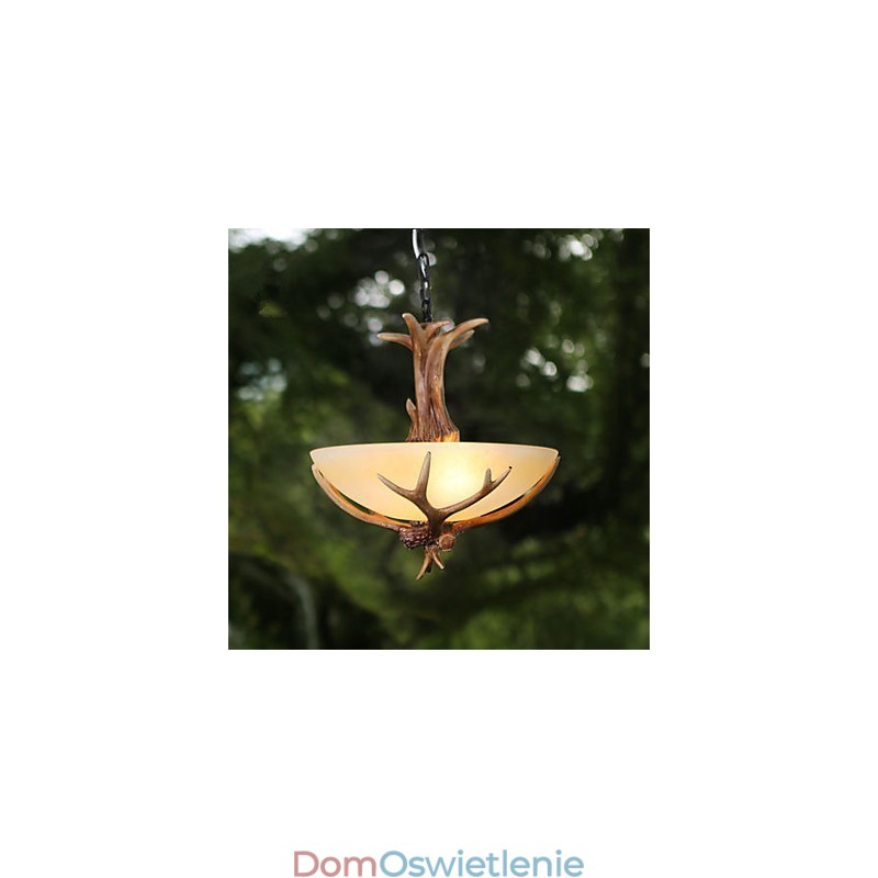 Lampy wiszące Vintage żywica