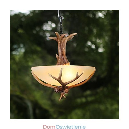 Lampy wiszące Vintage żywica