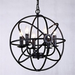 Żyrandol w stylu miniaturowym, lampa wisząca, nowoczesny, współczesny, tradycyjny, klasyczny, rustykalny, domek, retro, latarnia, wiejski, globus
