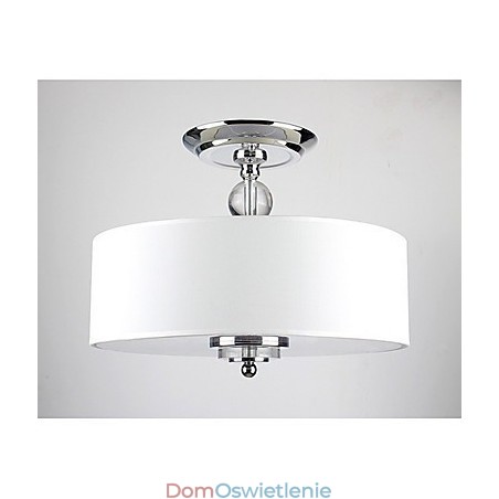 Elegancki, kryształowy klosz z 6 światłami w kloszu cylindrycznym Elegancki, kryształowy klosz z 6 światłami w kloszu cylindrycznym