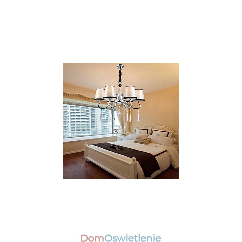 Nowoczesny Współczesny Tradycyjny Klasyczny Rustykalny Domek Vintage Wyspa Chromowany Metalowy Żyrandol Jadalnia