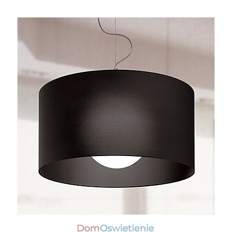 Żelazna lampa wisząca z czarnym kloszem Żelazna lampa wisząca z czarnym kloszem