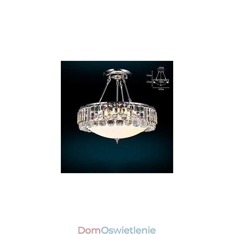 Lampy wiszące Kryształowe Nowoczesne Współczesne Szkło
