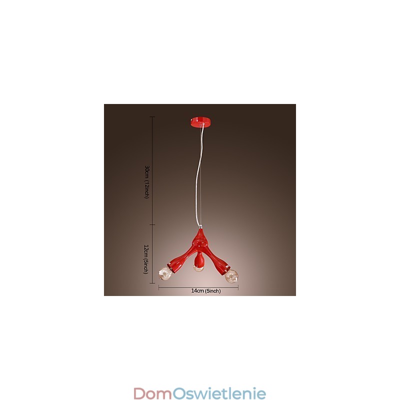 Lampa sufitowa z 3 światłami