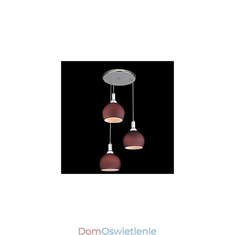 Nowoczesna, współczesna, miniaturowa lampa wisząca w stylu galwanicznym
