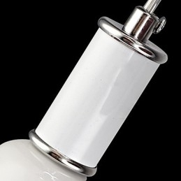 Nowoczesna, współczesna, miniaturowa lampa wisząca w stylu galwanicznym