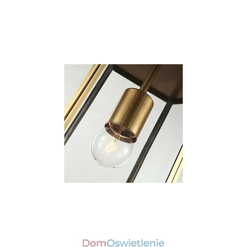 Lampy wiszące kryształowe mini styl tradycyjny klasyczny metalowy