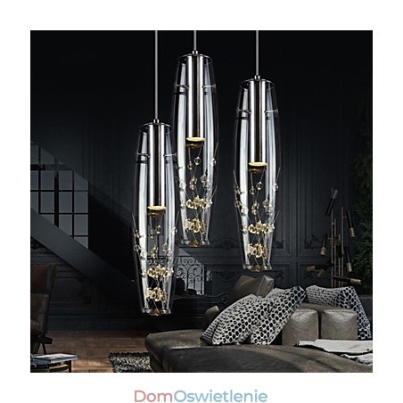 Nowoczesna, współczesna, miniaturowa lampa wisząca z galwanizowanego metalu dla dzieci Nowoczesna, współczesna, miniaturowa lampa wisząca z galwanizowanego metalu dla dzieci