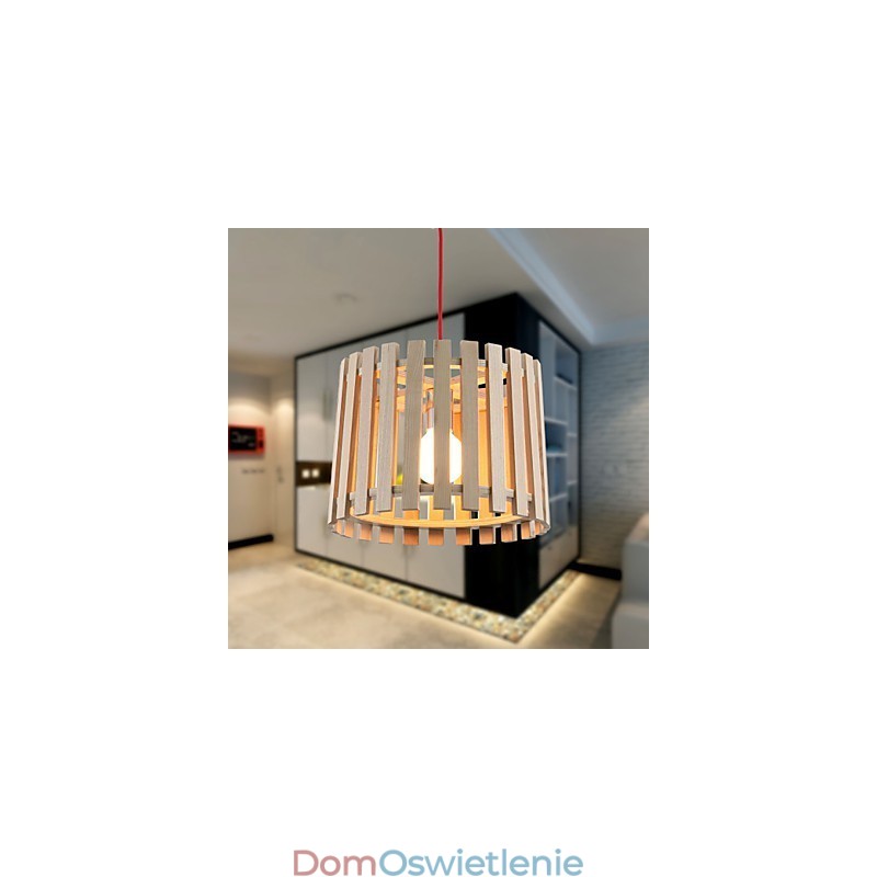 Lampy wiszące Mini styl nowoczesny współczesny drewno