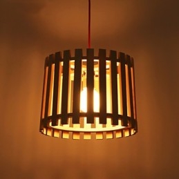 Lampy wiszące Mini styl nowoczesny współczesny drewno