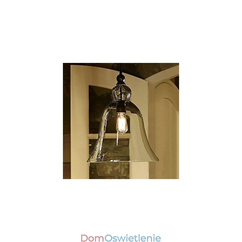 Wisząca lampa wisząca w stylu rustykalnym Mini Glass Painting