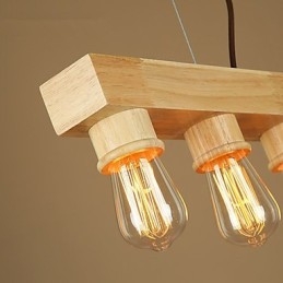 Lampy wiszące Country Wood Bamboo