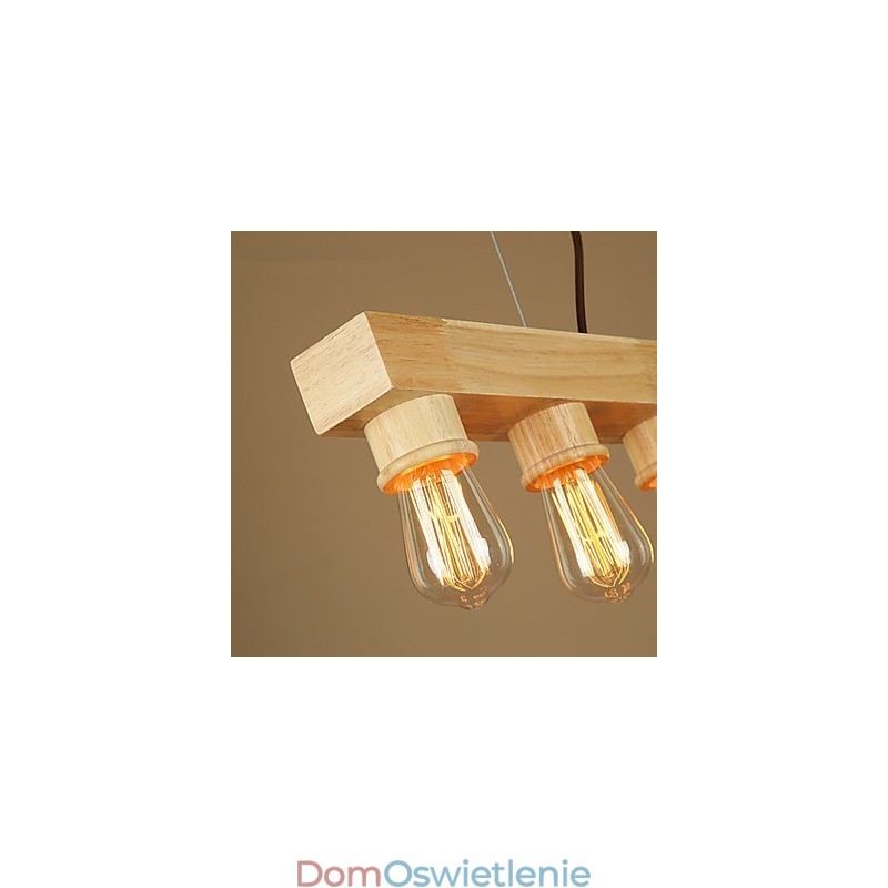 Lampy wiszące Country Wood Bamboo