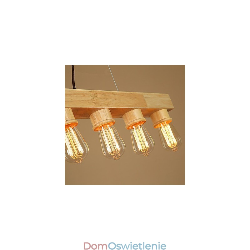 Lampy wiszące Country Wood Bamboo