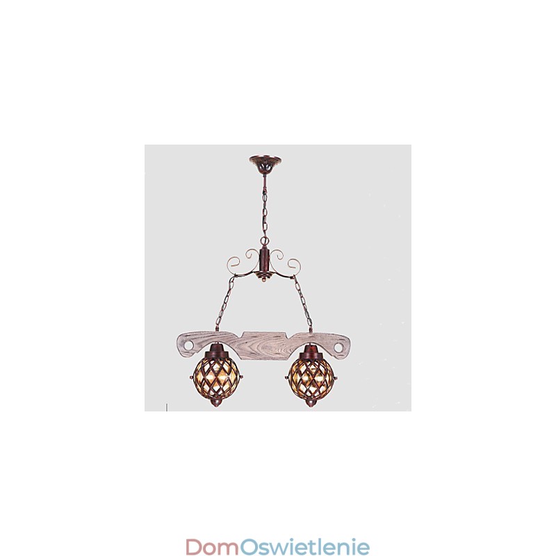 Amerykańskie lampy retro z żelaza