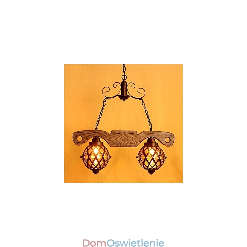 Amerykańskie lampy retro z żelaza