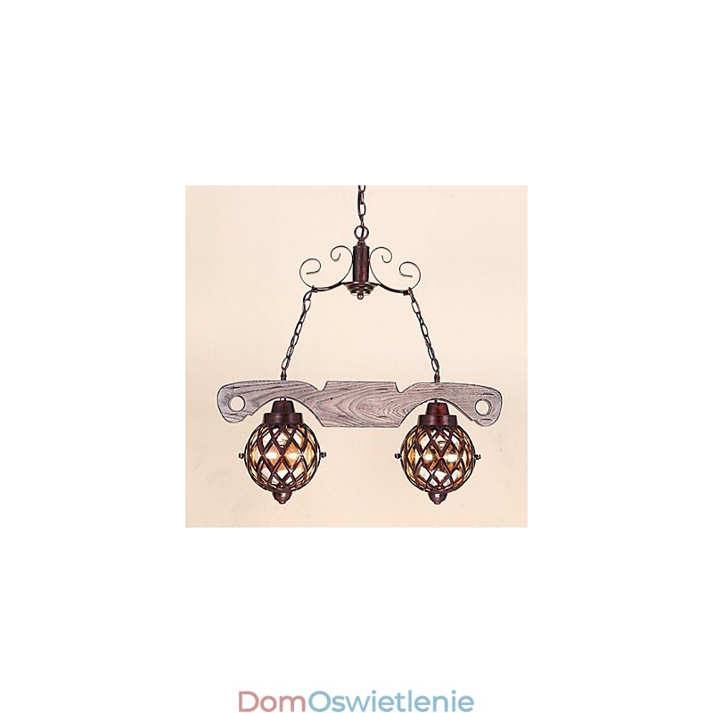 Amerykańskie lampy retro z żelaza