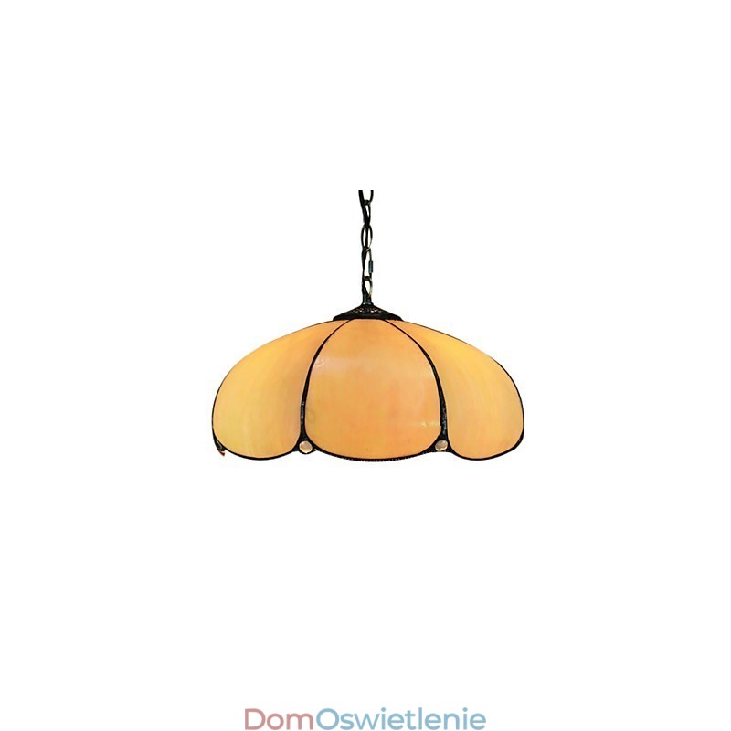 2 lampy wiszące w kolorze pomarańczowym