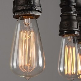 Lampy wiszące Mini styl tradycyjny klasyczny metalowy