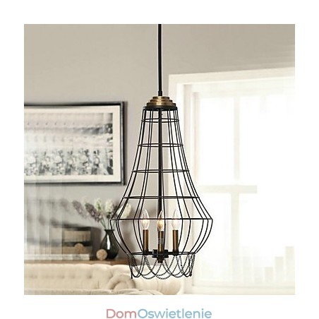 Wisząca lampa metalowa w stylu rustykalnym Mini Wisząca lampa metalowa w stylu rustykalnym Mini