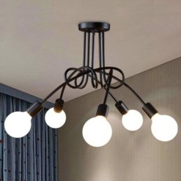 Lampy wiszące nowoczesne współczesne metalowe